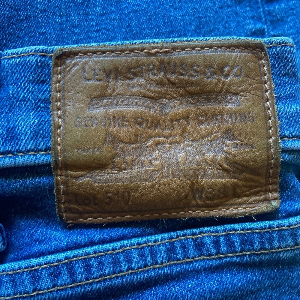 1960s capital E vintage Levi’s lot 510 jeans - Picture 4 of 5